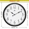 Infinity Instruments Bromidic Wall Clock, 16 in. 20311BK-4556 - alternate 4